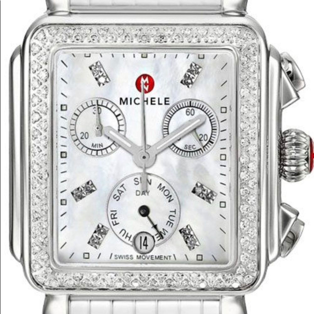 Michele Deco Diamond Women's Watch